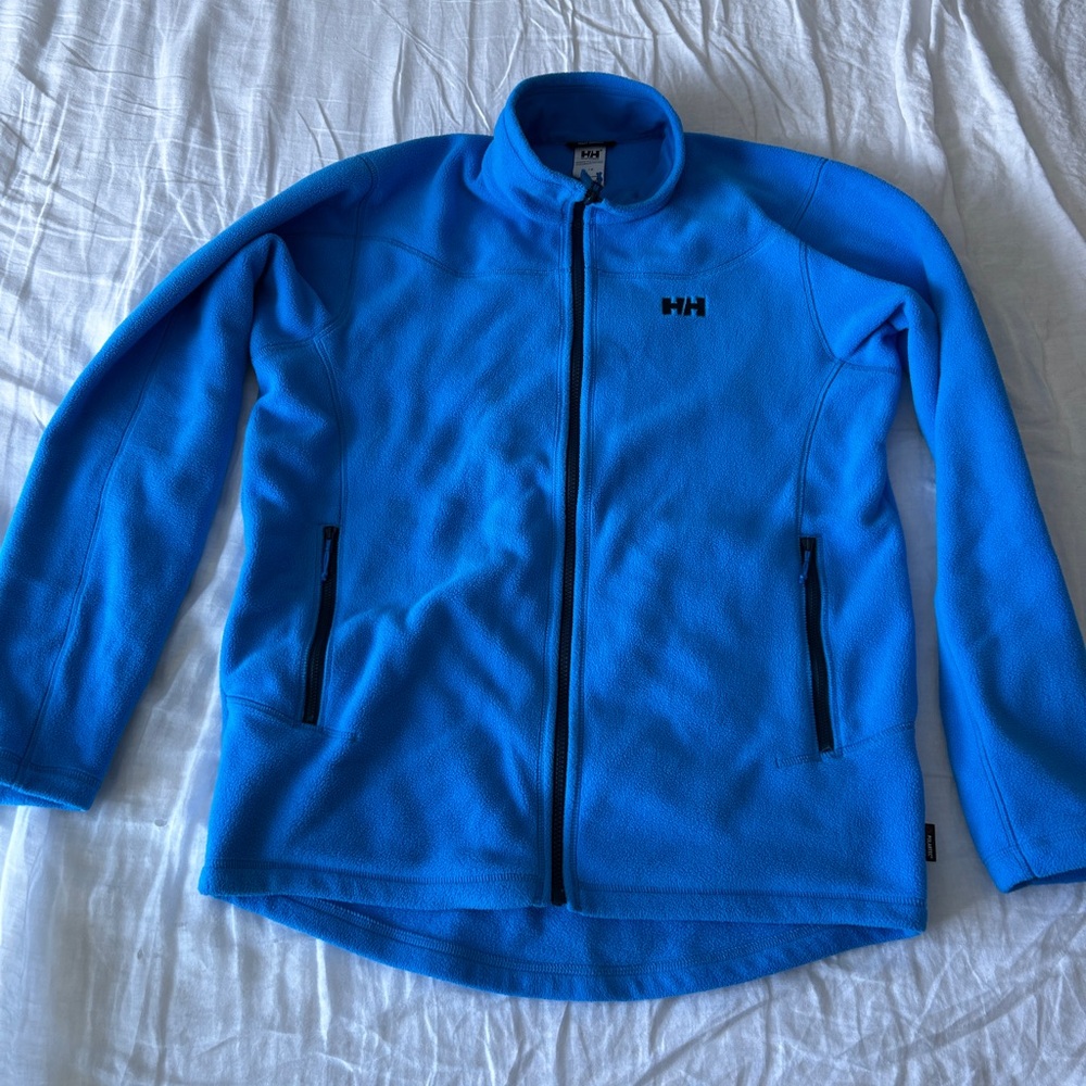 Helly Hansen Electric Blue Zip-Up Fleece Jacket